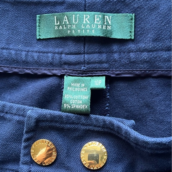 Ralph Lauren Deep Blue Chinos – Classic Women’s Straight‑Leg Pants - Picture 4 of 7